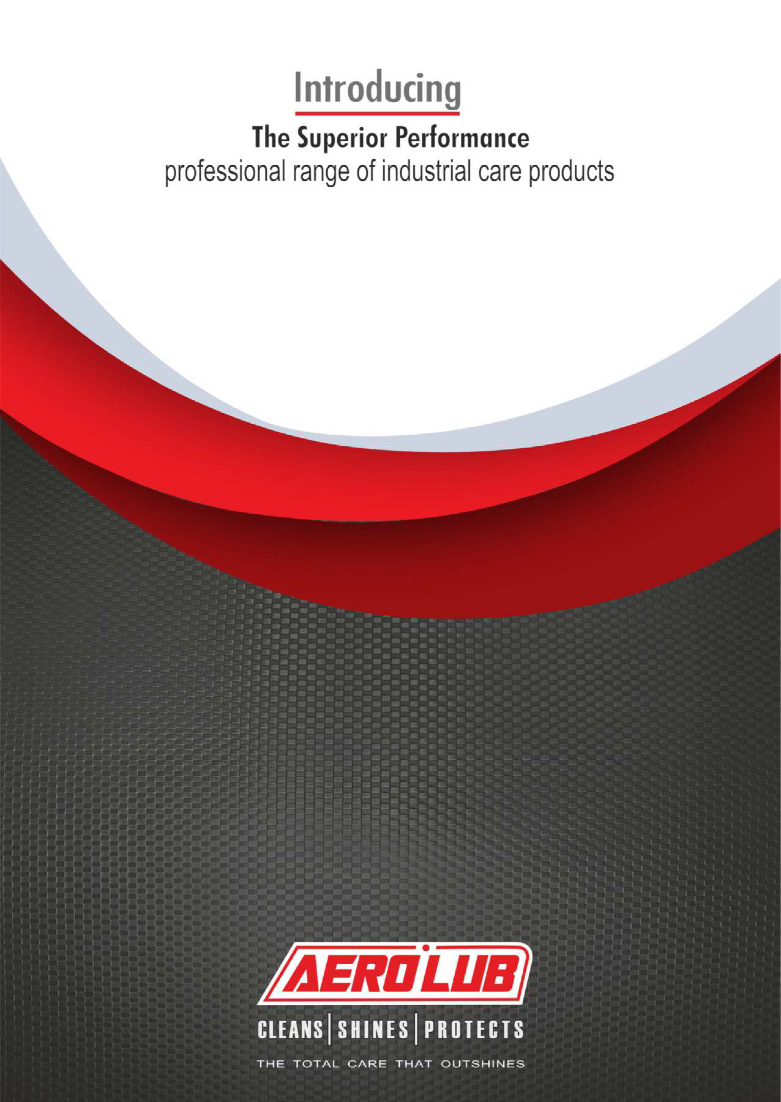 Aerolub industrial aerosol products brochure cover